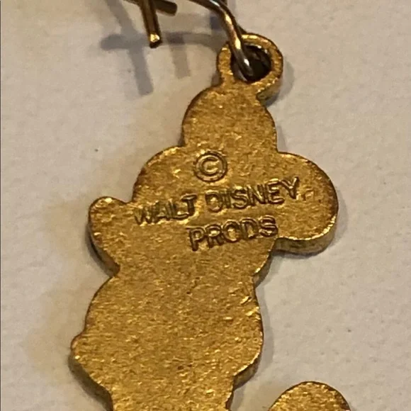 Antique Mickey Mouse Earrings 1973 - Picture 5 of 6